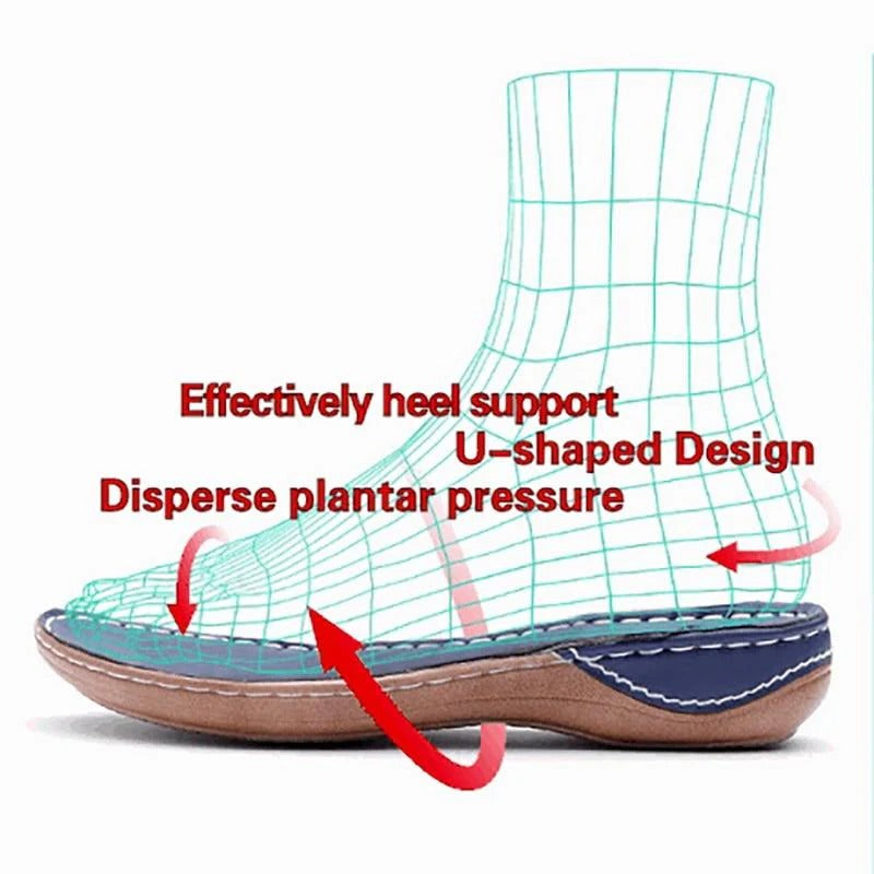 Women’s Comfort Fit Slip-On Flats with Spacious Toe Box