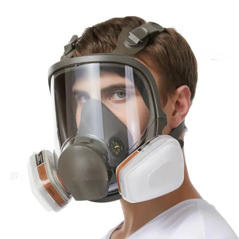 All-Weather Full Face Safety Mask for Dust and Fumes