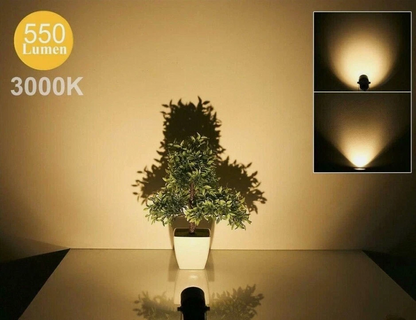 10-Pack 12V Outdoor LED Spotlights with Adjustable Heads