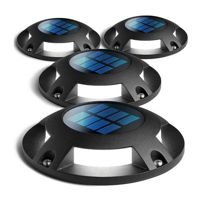 Smart Solar Step Lights with Automatic Dusk Detection