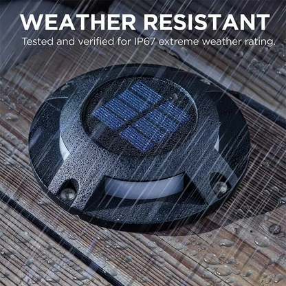 Smart Solar Step Lights with Automatic Dusk Detection