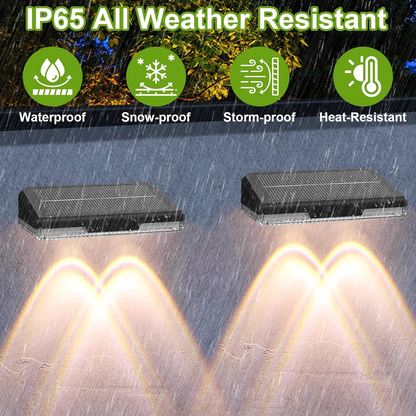 Illuminating Solar Pathway Lights with Color Options – 8-Pack