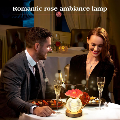 Blossom Glow Touch Lamp with Adjustable Brightness