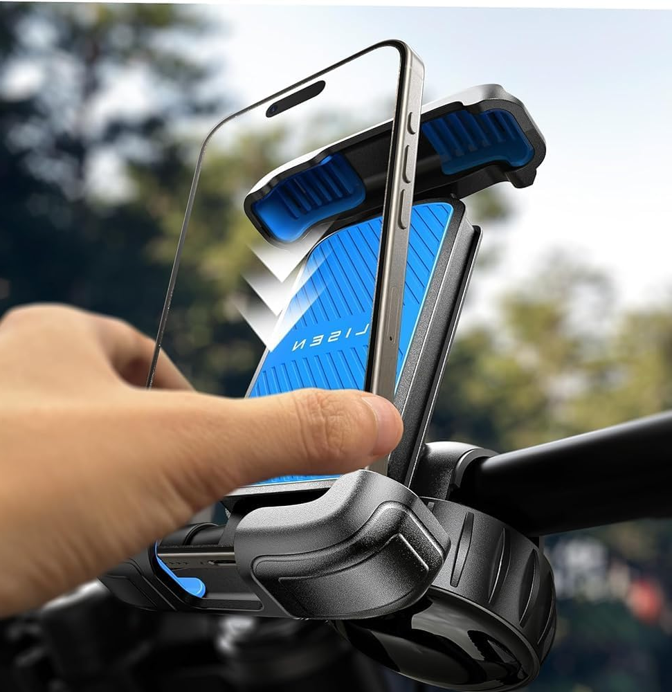 Secure Bike Phone Holder with 360° Rotation for Safe Navigation