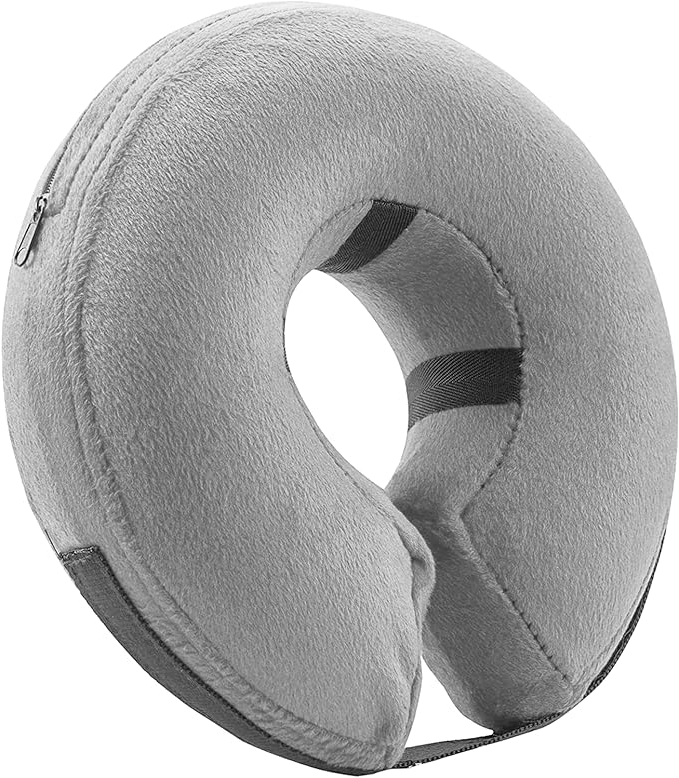 Soft Recovery Collar for Pets with Adjustable Air Comfort