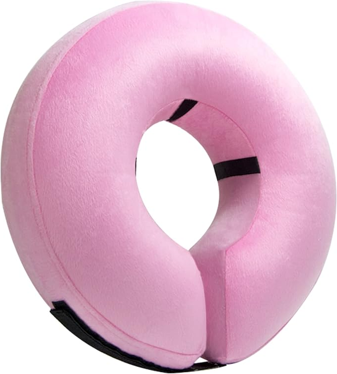 Soft Recovery Collar for Pets with Adjustable Air Comfort