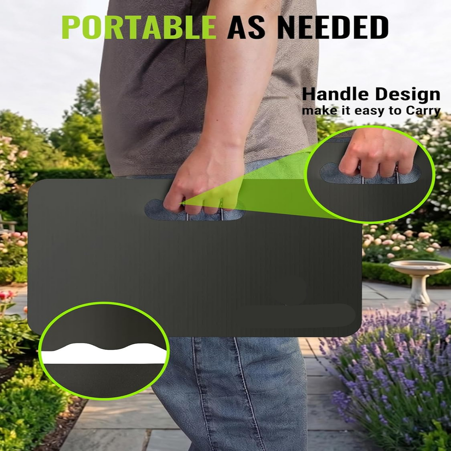 Ultimate Comfort Garden Knee Protectors with Adjustable Straps