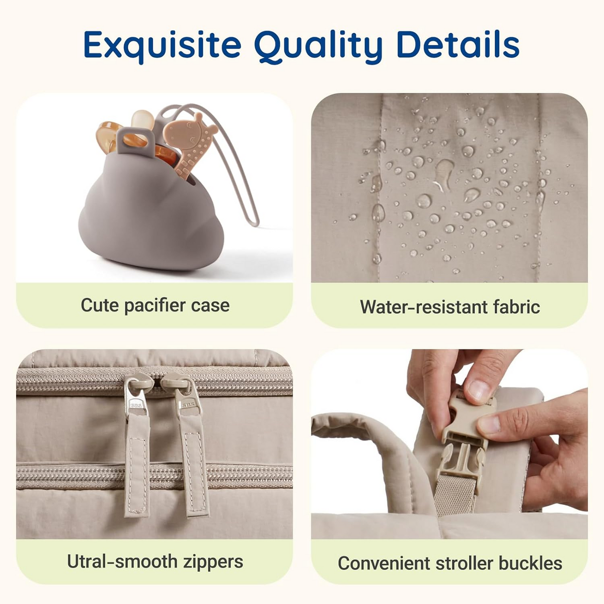Ultimate Baby Care Backpack with Thermal Bottle Holders
