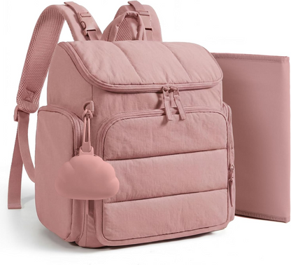 Ultimate Baby Care Backpack with Thermal Bottle Holders