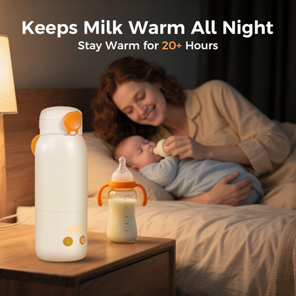 Travel Bottle Heater with 12-Foot Cord & Auto Shutoff Feature