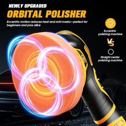 Cordless Paint Polisher for Effortless Auto Detailing