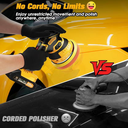 Cordless Paint Polisher for Effortless Auto Detailing