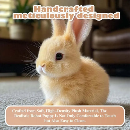 Voice-Activated Plush Rabbit with Interactive Features