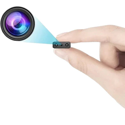 Sleek HD Wireless Surveillance Camera with Audio Functionality