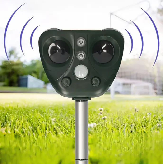 Eco-Friendly Ultrasonic Bird Deterrent for Gardens