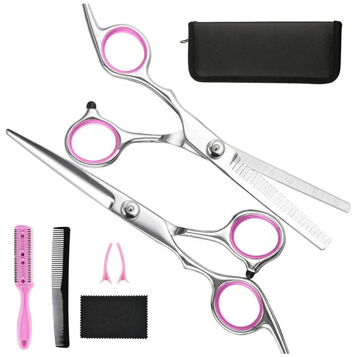 Ultimate Home Haircutting Kit with Thinning Shears & Combs