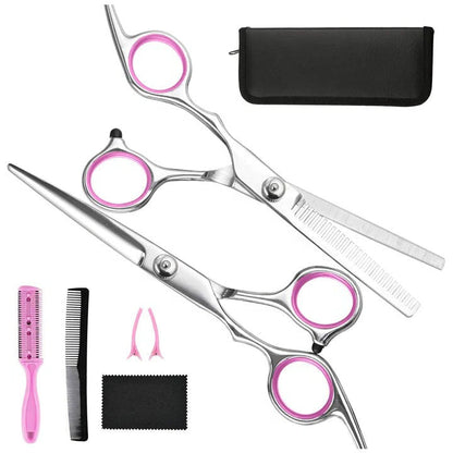 Ultimate Home Haircutting Kit with Thinning Shears & Combs