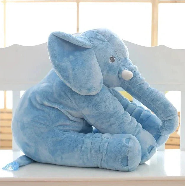 Snuggly Elephant Companion Pillow with Soft Plush Fill