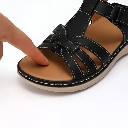 Comfort-Enhanced Sandals for Women with Adjustable Straps
