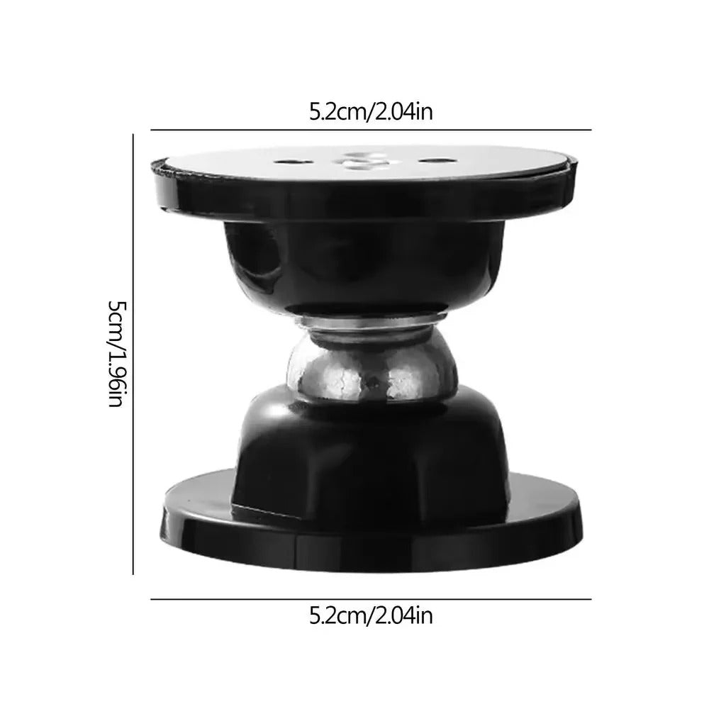 Adhesive Magnetic Door Stopper with Stainless Steel Design