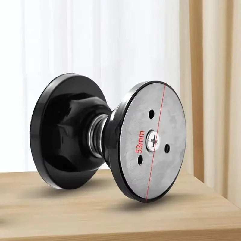 Adhesive Magnetic Door Stopper with Stainless Steel Design