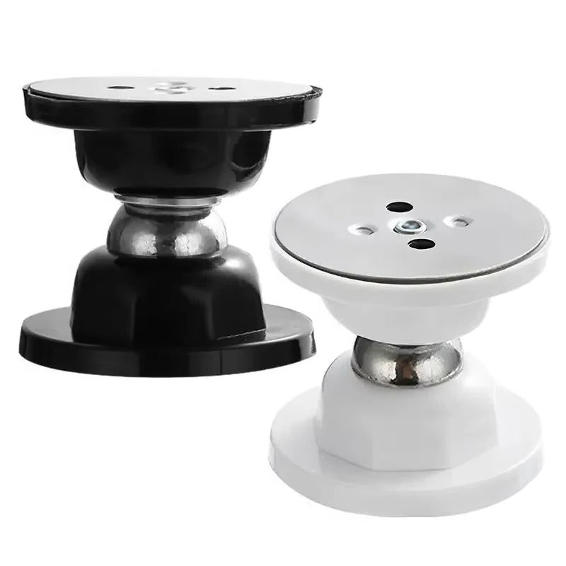Adhesive Magnetic Door Stopper with Stainless Steel Design