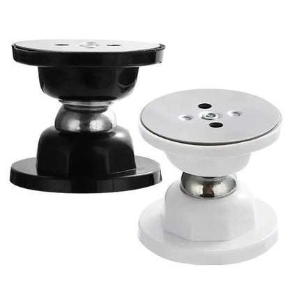Adhesive Magnetic Door Stopper with Stainless Steel Design