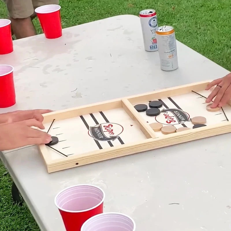 Speedy Puck Challenge Board for Thrilling Matches