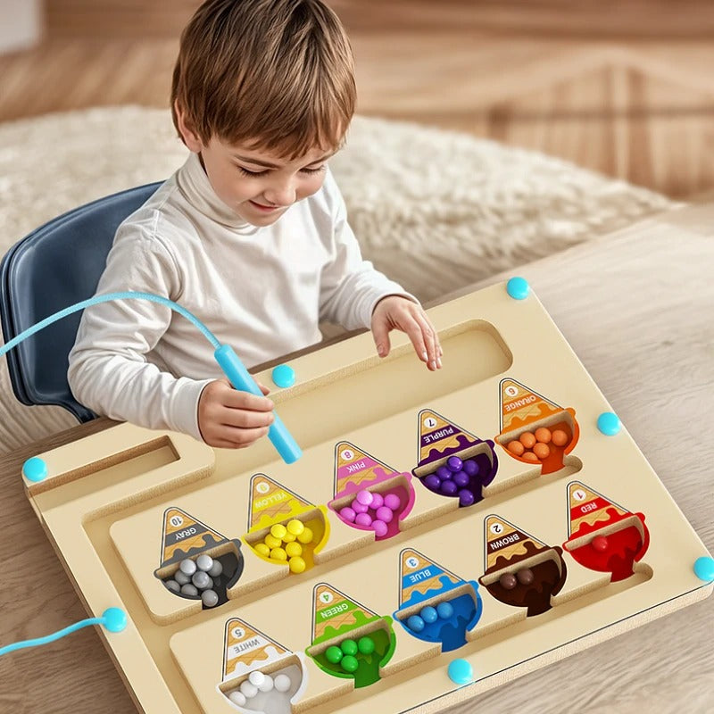 Engaging Magnetic Bead Puzzle for Skill Development