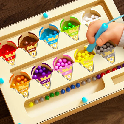 Engaging Magnetic Bead Puzzle for Skill Development