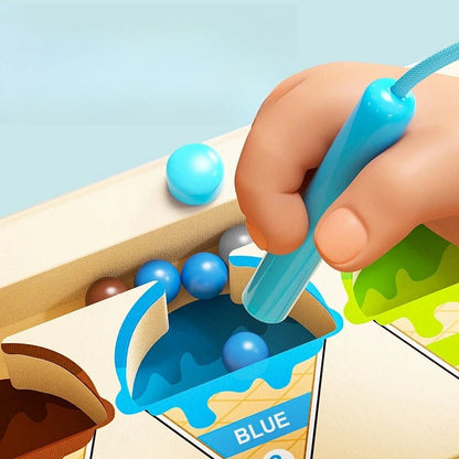 Engaging Magnetic Bead Puzzle for Skill Development