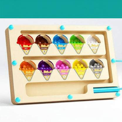 Engaging Magnetic Bead Puzzle for Skill Development