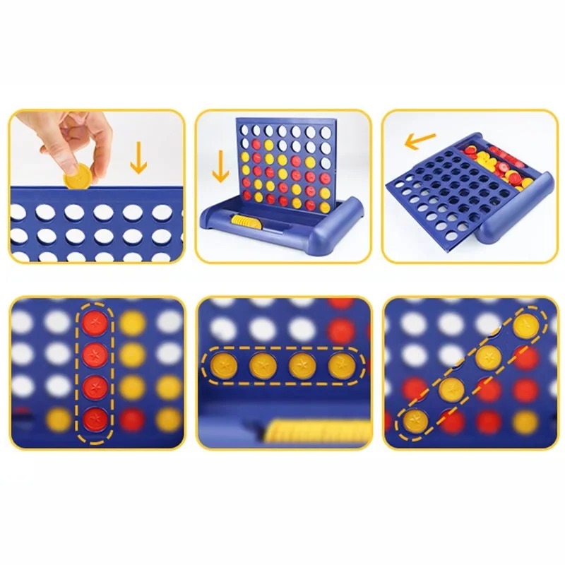 Portable Strategy Board Game for Kids and Families