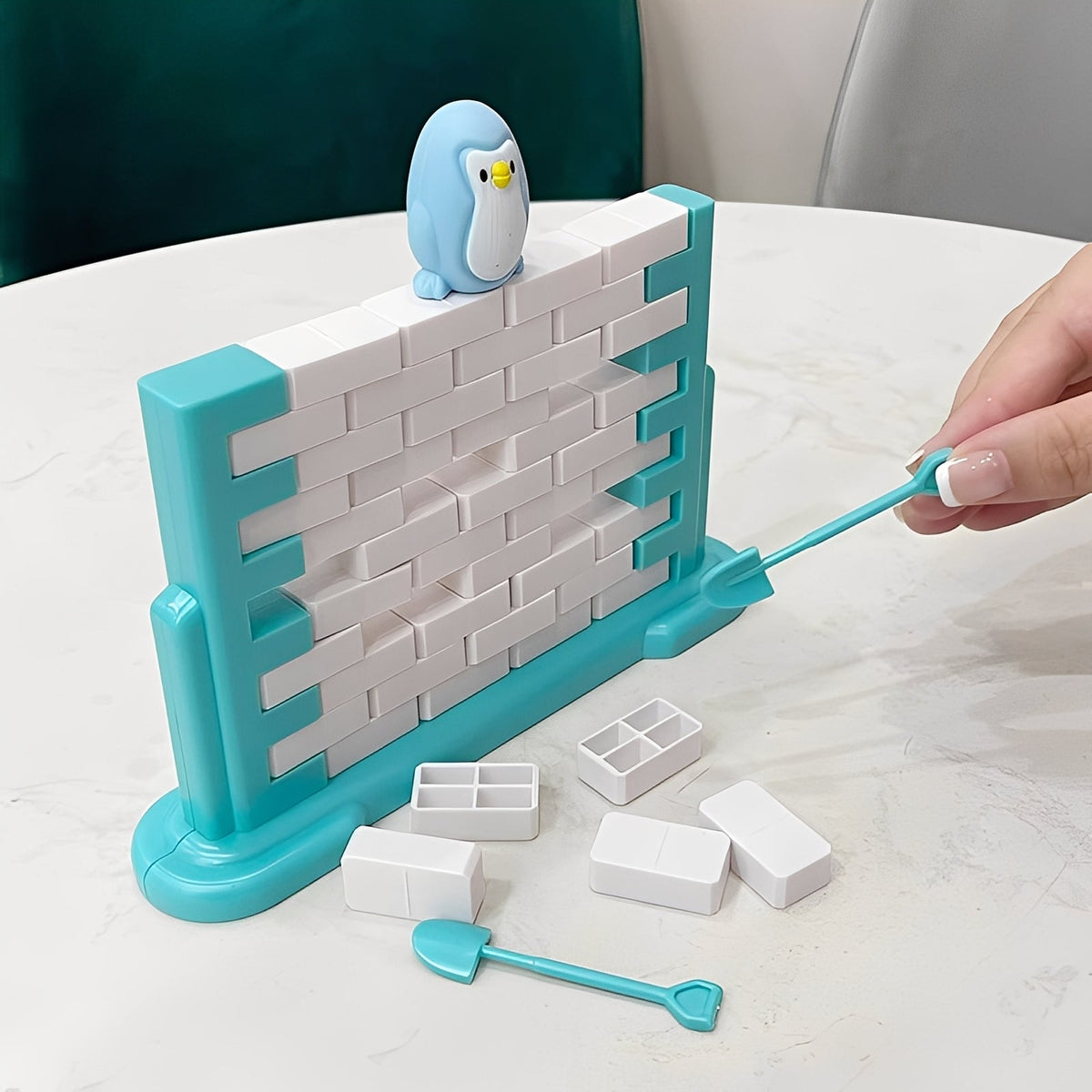 Penguin Plunge Balance Challenge Game