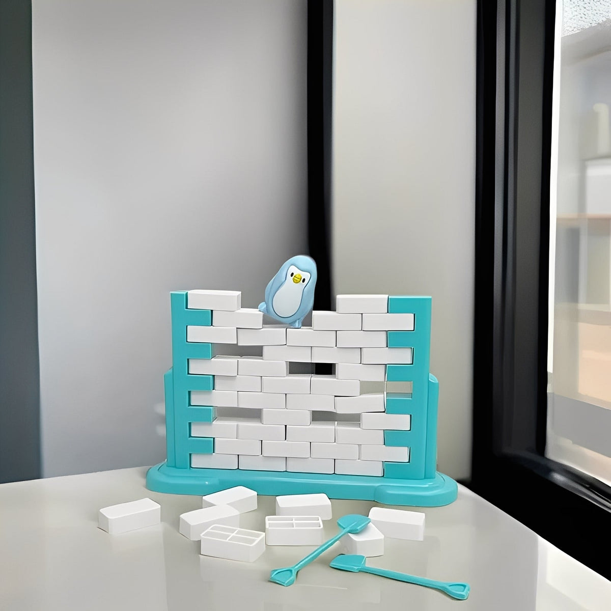 Penguin Plunge Balance Challenge Game