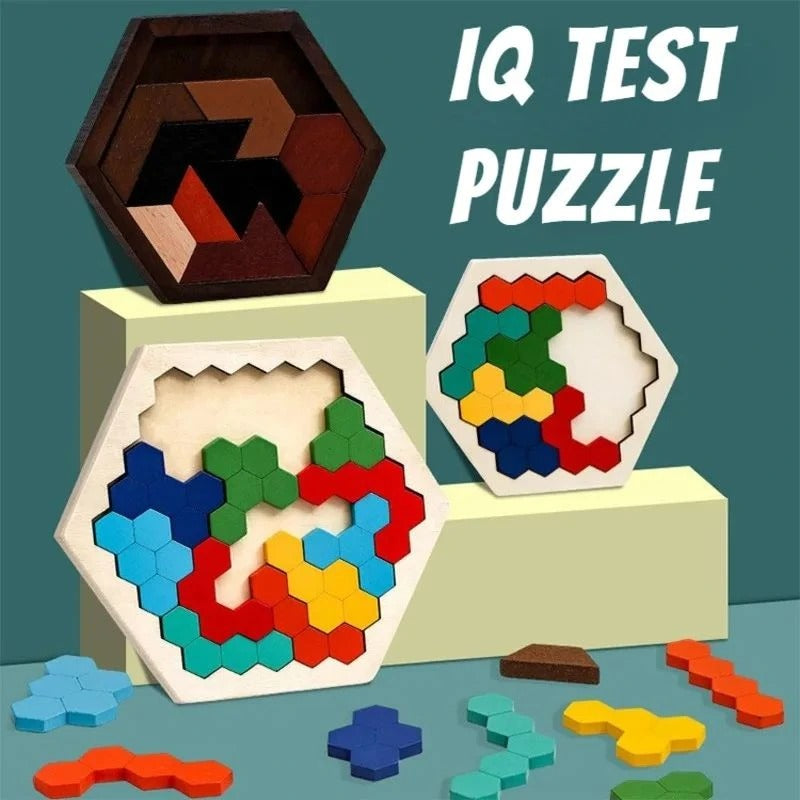 Engaging 3D Hexagon Puzzle Game for Cognitive Development