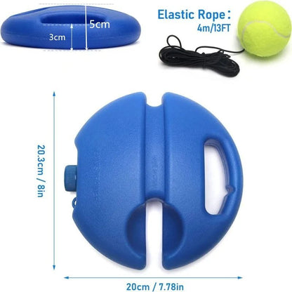 Solo Tennis Training Rebound System for Indoor and Outdoor Use