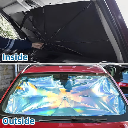 Reflective Car Windshield Shade Umbrella for Ultimate UV Protection