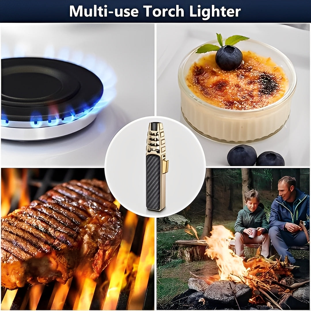 All-Weather Refillable Lighter for Outdoor Adventures