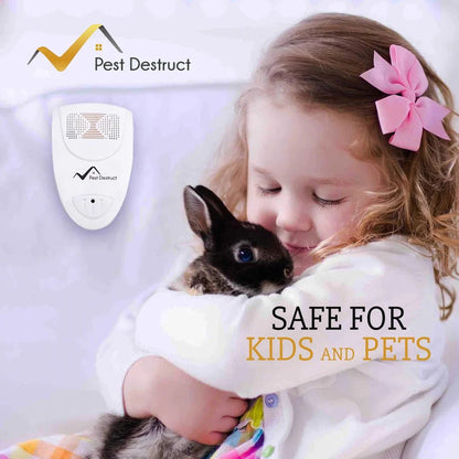 Indoor Pest Defense Ultrasonic Repeller for Home Use