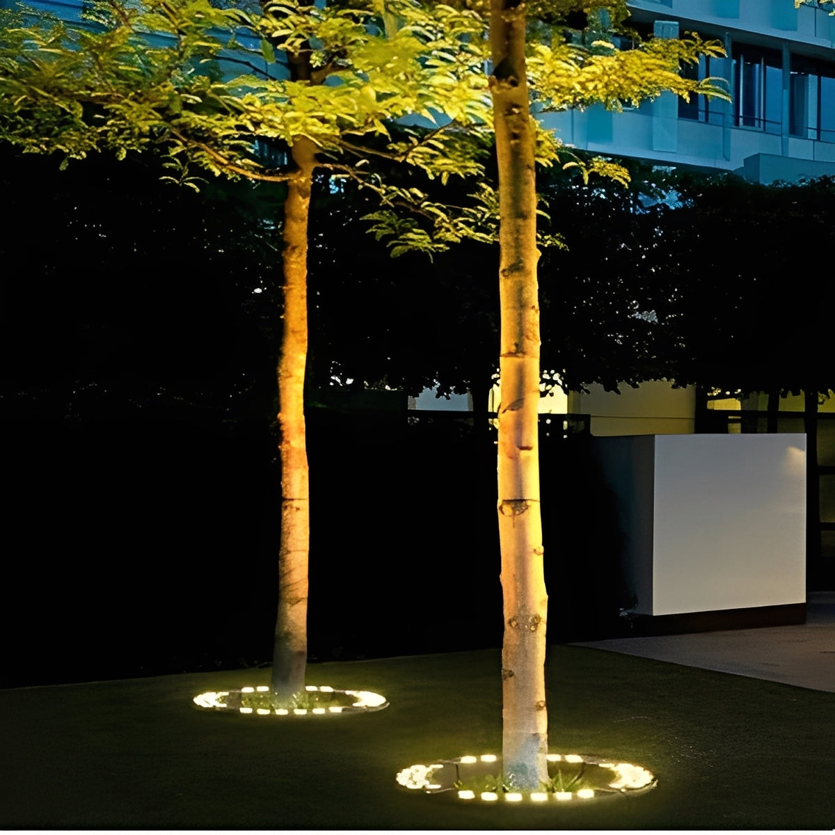 LED Landscape Spotlight in Warm White with Ground Stake and Weatherproof Design