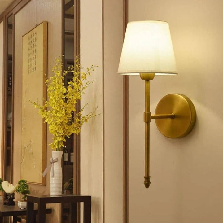 Adjustable Brightness Cordless Wall Light with Remote, 630 Lumens