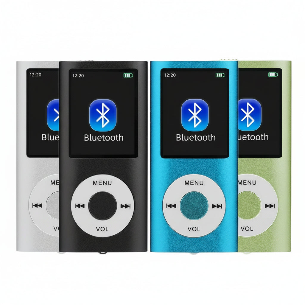 Compact MP3 Music Player featuring Lossless Sound and 1.8-Inch Display