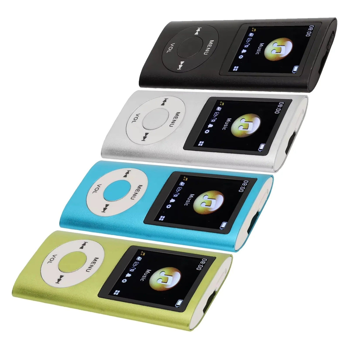 Compact MP3 Music Player featuring Lossless Sound and 1.8-Inch Display