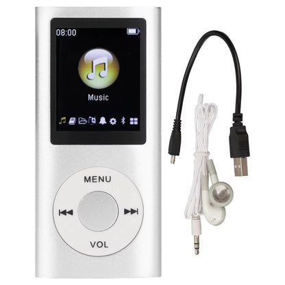 Compact MP3 Music Player featuring Lossless Sound and 1.8-Inch Display