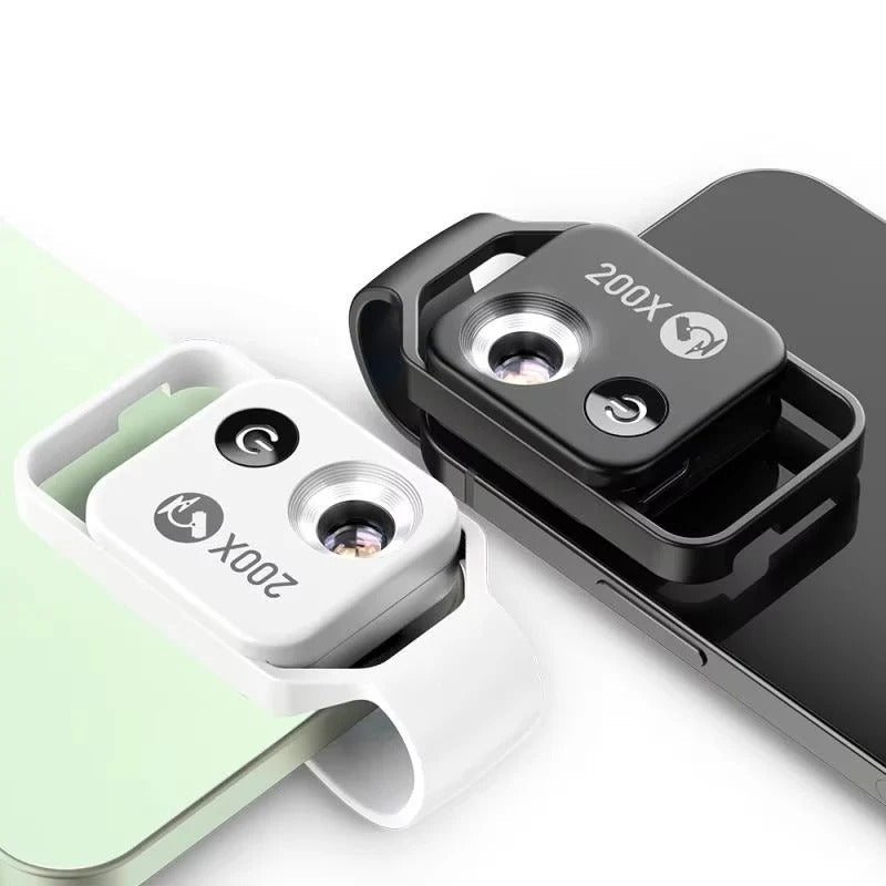 200X Magnification Smartphone Lens for Detailed Exploration