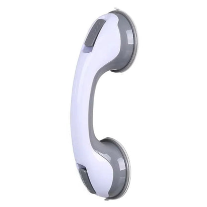 Safety Grip for Bathroom with Double Suction Cups and Secure Latches