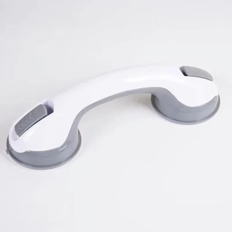 Safety Grip for Bathroom with Double Suction Cups and Secure Latches