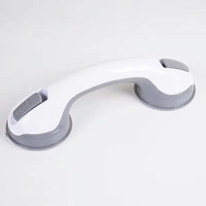 Safety Grip for Bathroom with Double Suction Cups and Secure Latches