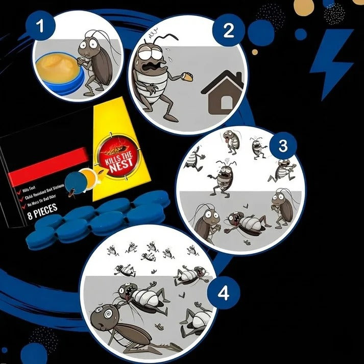 Discreet Roach Control Traps for Effective Indoor Defense